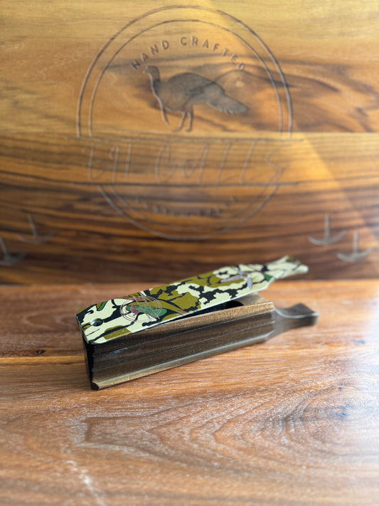 Black Poplar box w/ greenleaf lid