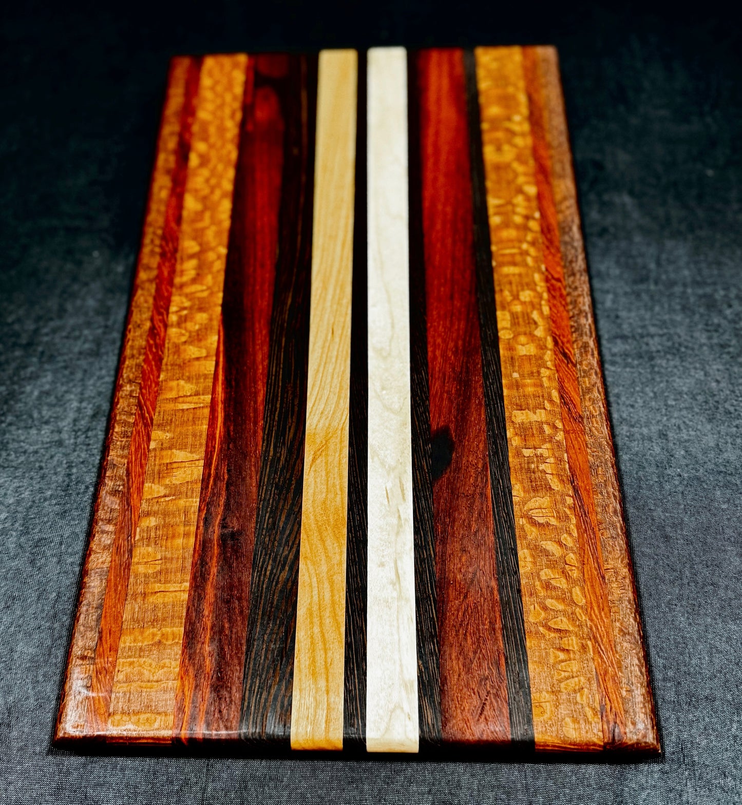 Cutting board - 16x10 - Leopardwood / Paduak / Wenge / Cherry / Maple