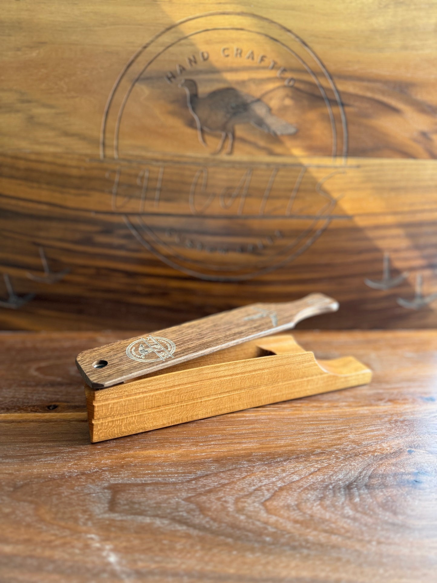 Cherry box w/ walnut lid