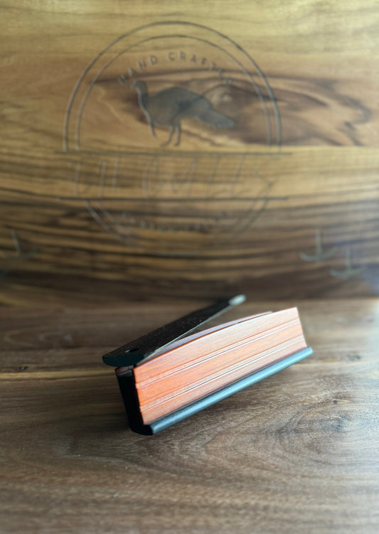 Paduak/Ebony box w/ Ebony lid