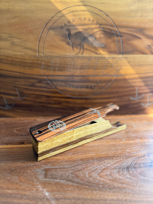Black Limba box w/ ebony lid