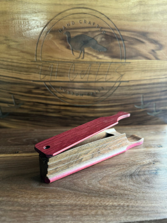 Walnut/Purple Heart box w/ Purple Heart lid
