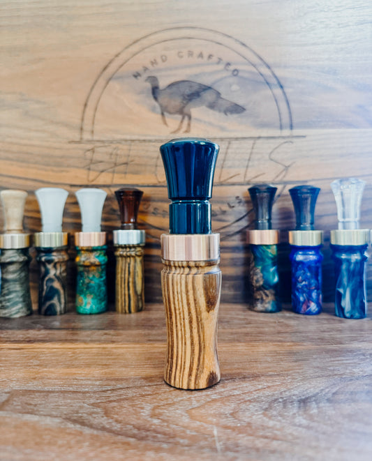 Zebrawood goose call