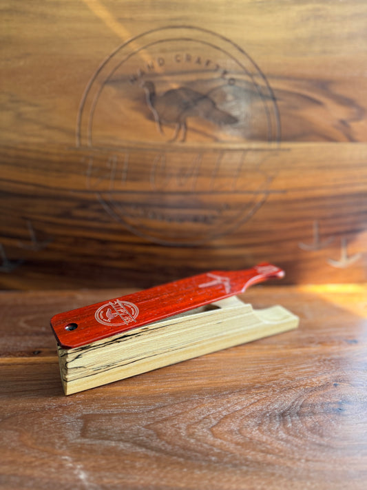 Sycamore box w/ Paduak lid