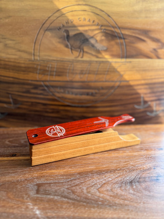 Cherry box w/ paduak lid