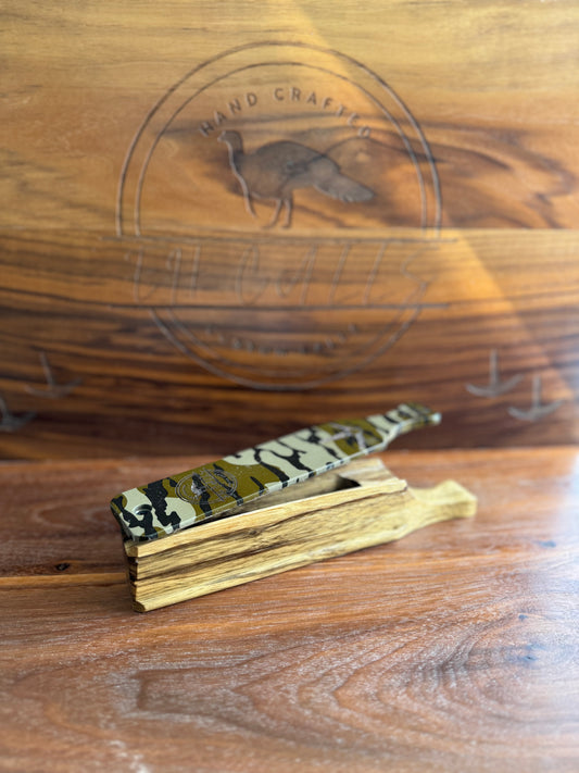 Black Limba box w/ bottomland lid