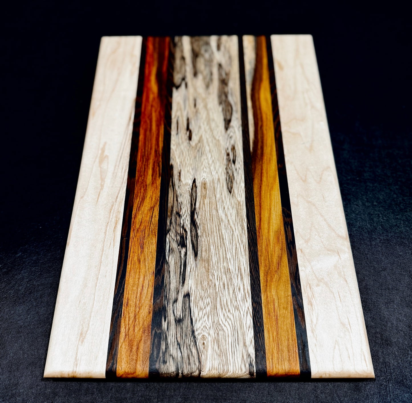 Cutting board - 16x10 - Maple / Wenge / Canarywood / Black Limba