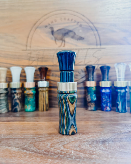 Diamond wood goose call