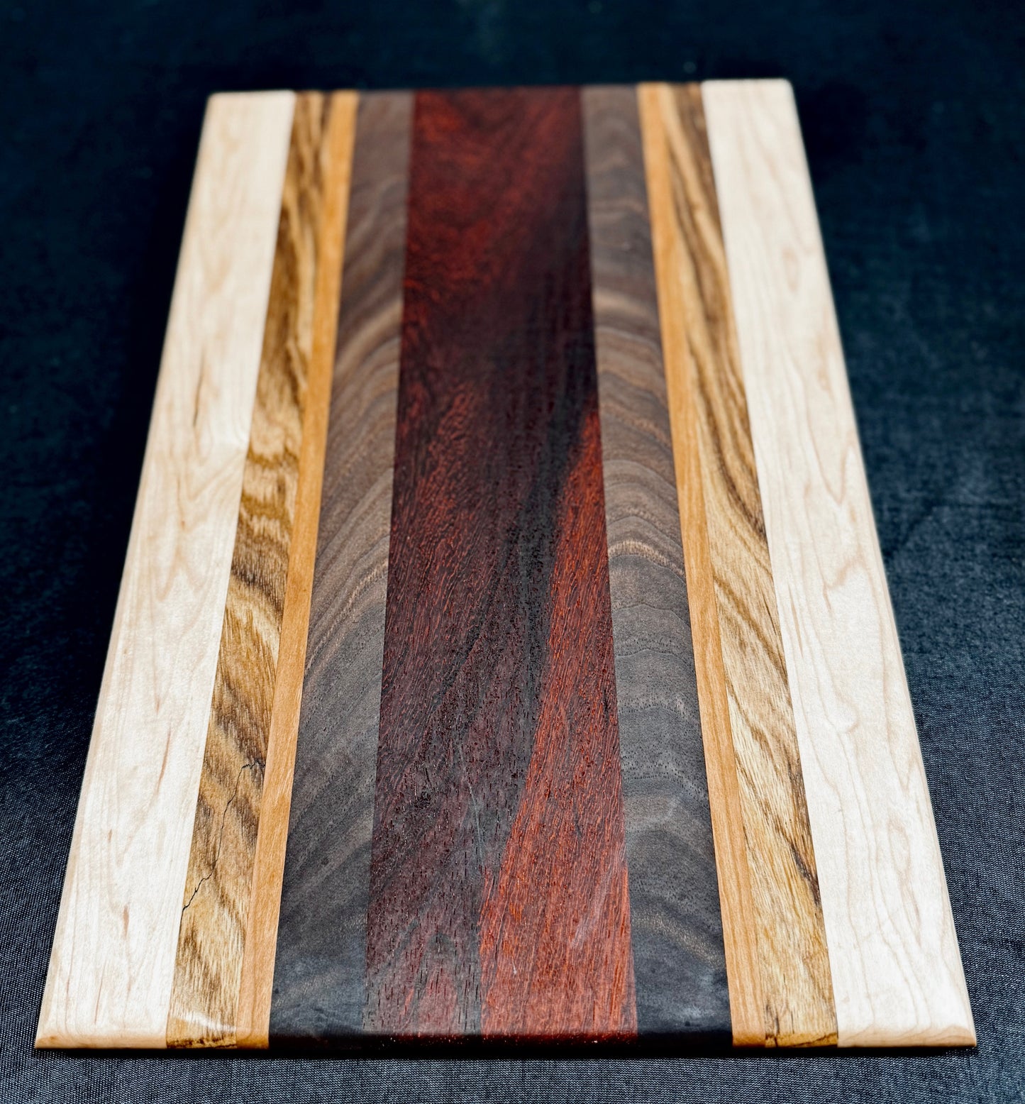 Cutting board - 16x10 - Maple / Zebrawood / Cherry / Walnut / Paduak
