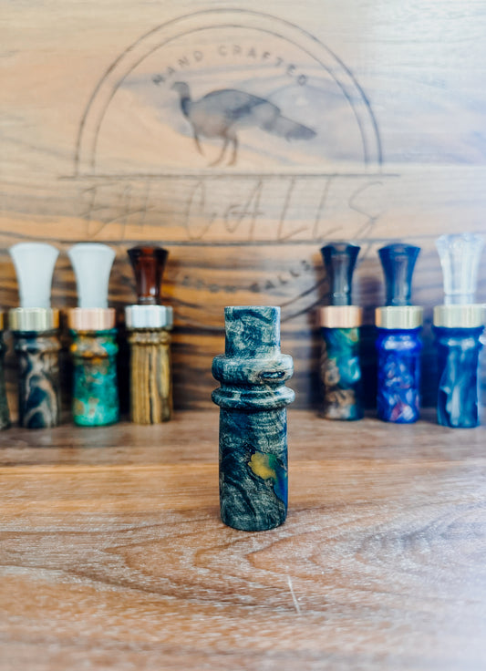 Buckeye Burl, wood duck call